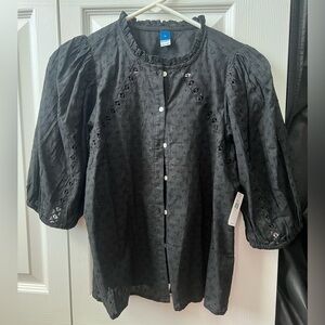 Black, Old Navy Blouse